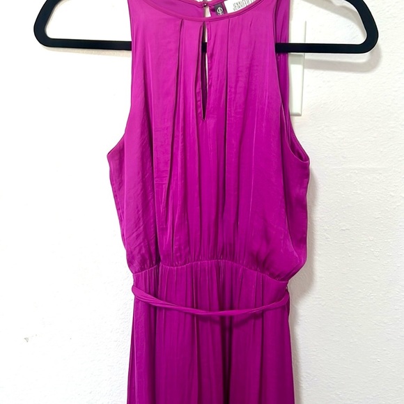 Jennifer Lopez magenta halter sleeveless Sundress SP - Picture 7 of 11